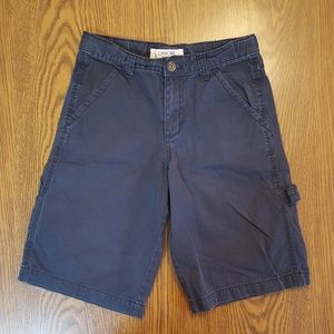 Cherokee Boys Cargo Shorts Blue 14 Comfort Waist